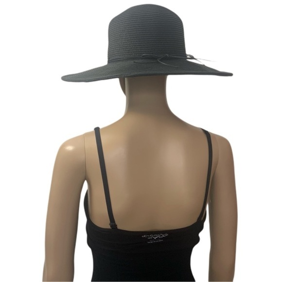 VNTG Bijoux Terner Black Sun Dress Wide Brim Hat main image 8